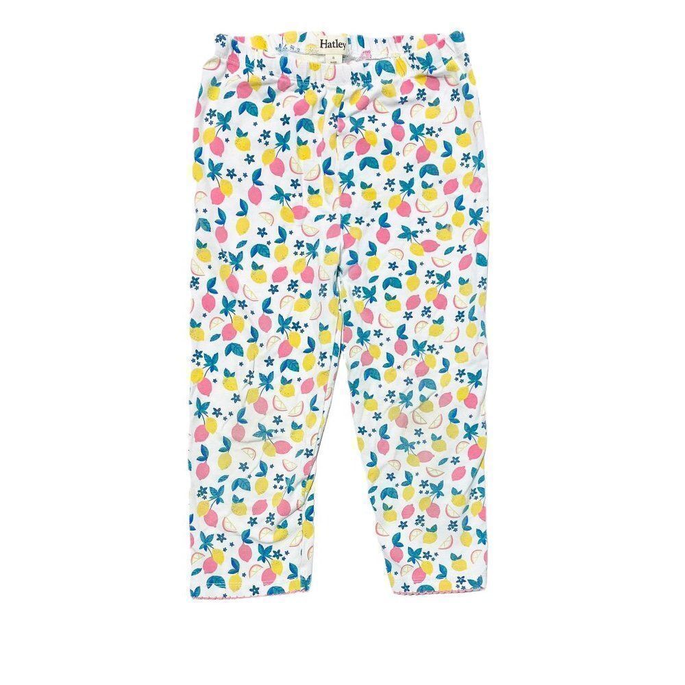 𝅺hatley Fruit Print High Waist Crop Leggings